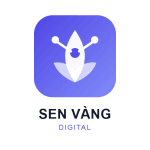 Logo Công ty TNHH Công nghệ Sen Vàng Digital